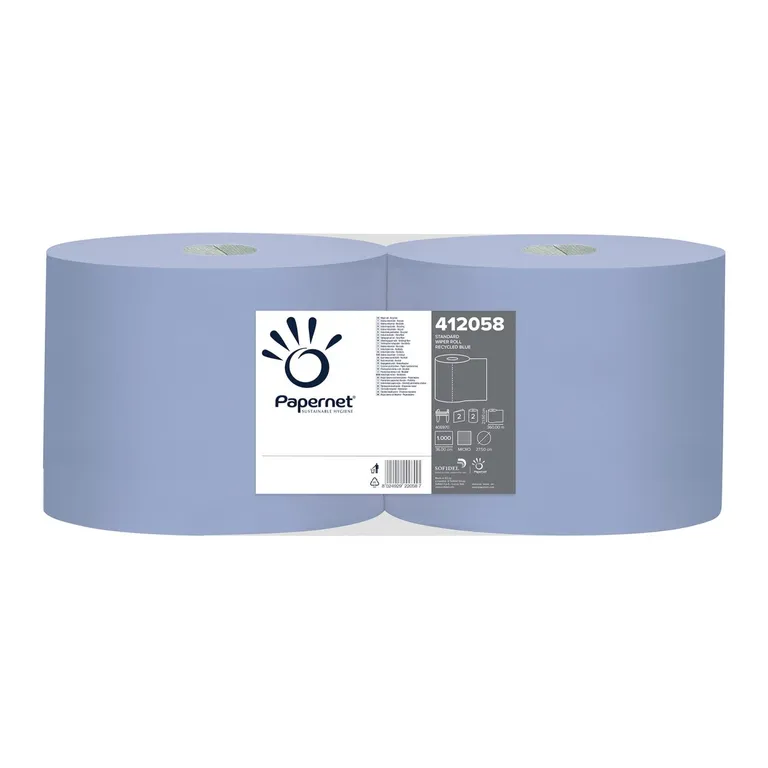 Tööstuslik rullpaber Standard Blue, 2-k (2x360m) h=21,5cm