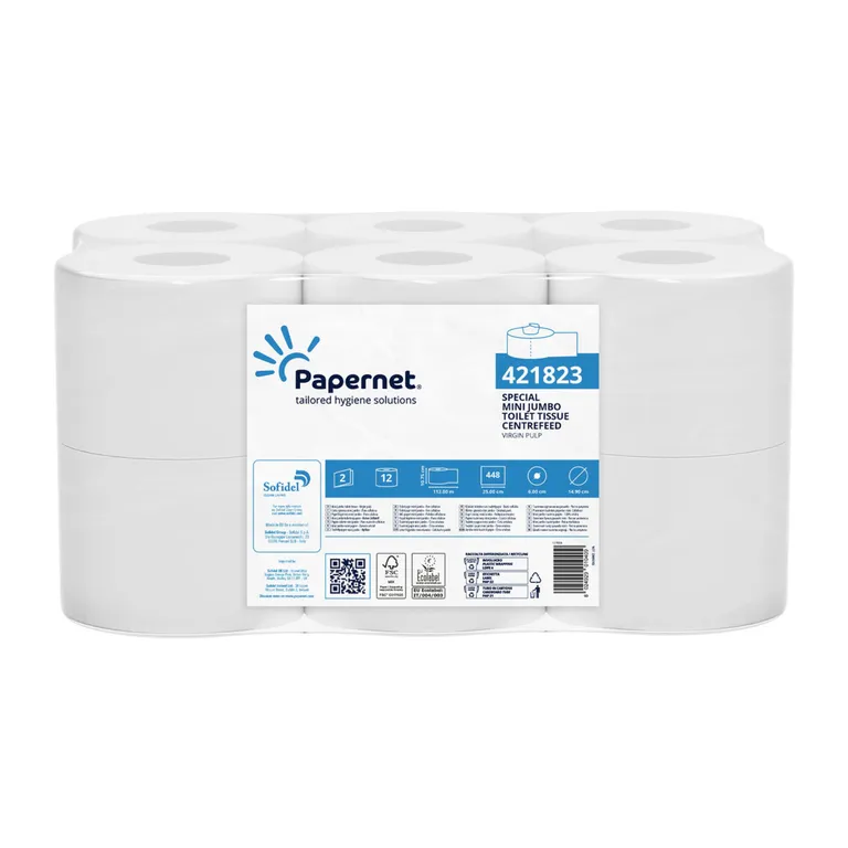 WC-paber Gigant S Mini Jumbo Centerfeed, 2-k (12x112m) T9