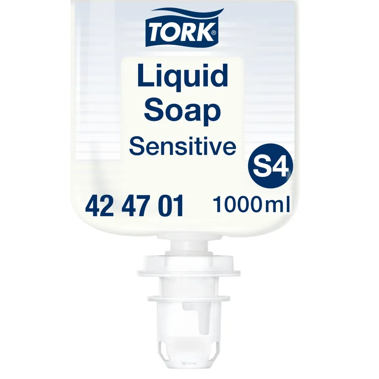 Vedelseep Tork S4 Sensitiv 1L, lõhnatu