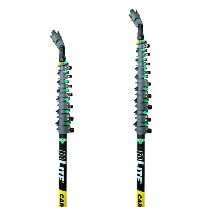 Teleskoopvars HiFlo nLite Carbon 16K 12,3m (1,7m) 9-osa + kael