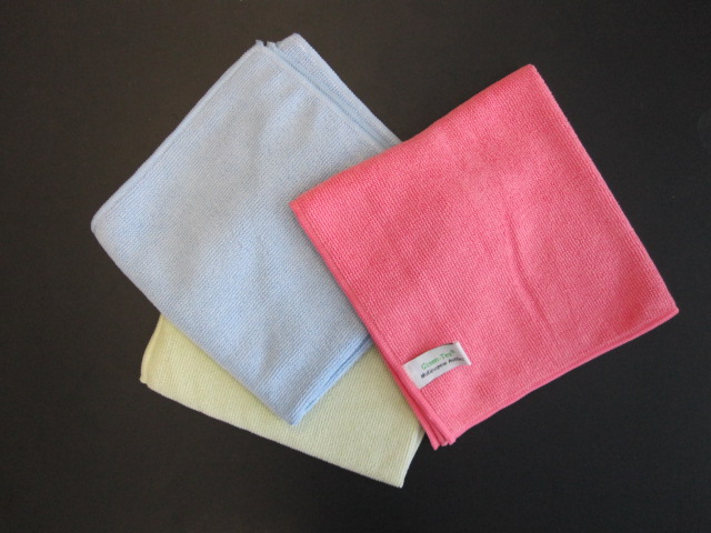 Mikrolapp GreenTex antib. 38x38 kollane