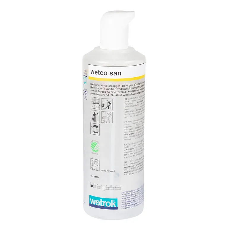 Pudel vahu Wetco San, 500ml
